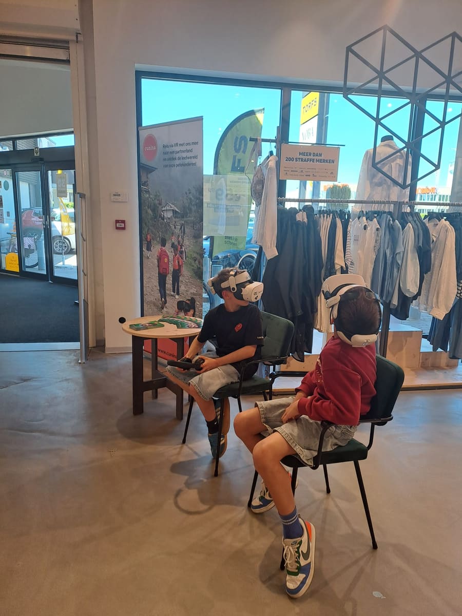 Een VR-experience in de klas