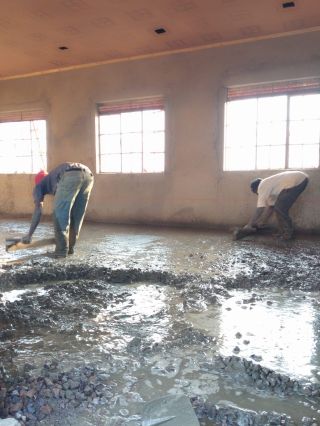 11 nieuwe vloer klaslokalen